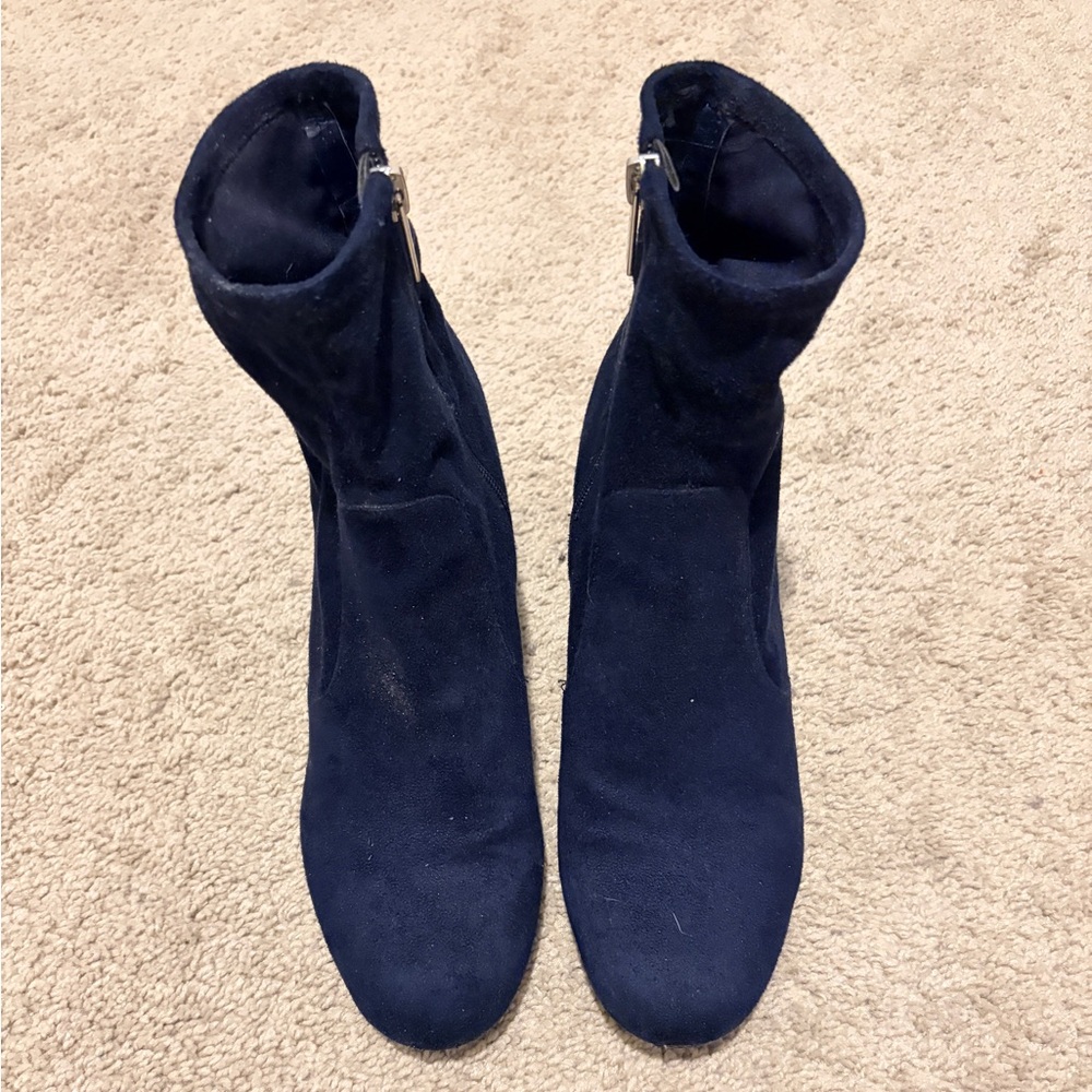 Unisa Navy Ankle Boots